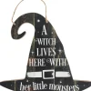 Something Different A Witch Lives Here Sign