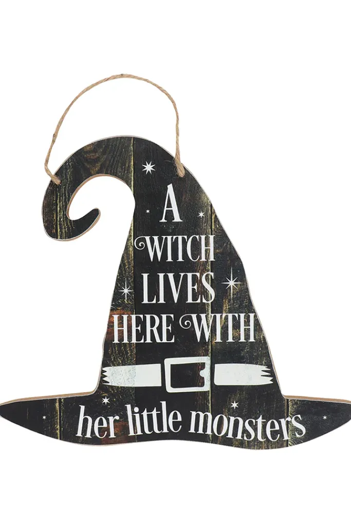 Something Different A Witch Lives Here Sign