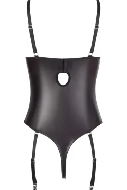 Abierta Fina Black String Body
