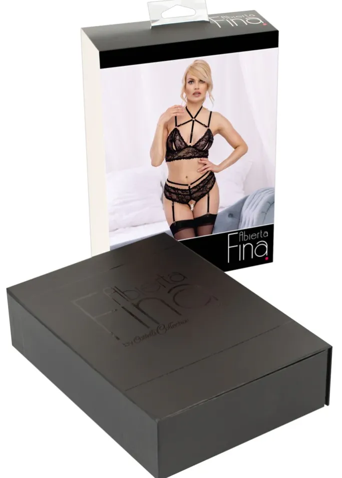Abierta Fina Lingerie Set