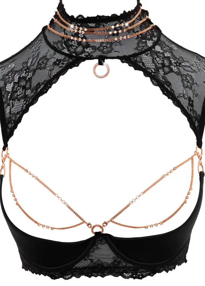 Abierta Fina Shelf Lingerie Set