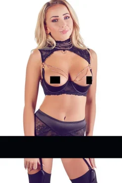 Abierta Fina Shelf Lingerie Set