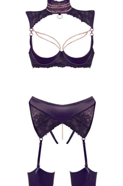 Abierta Fina Shelf Lingerie Set