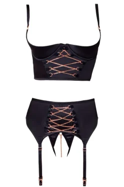 Abierta Fina Shelf Lingerie Set
