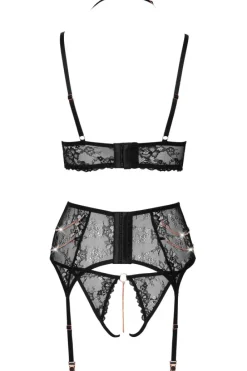 Abierta Fina Suspender Set