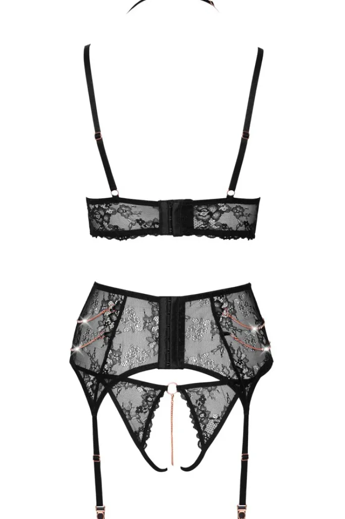 Abierta Fina Suspender Set