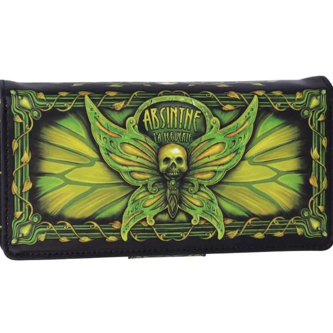 Nemesis Now Absinthe La Fee Verte Embossed Purse