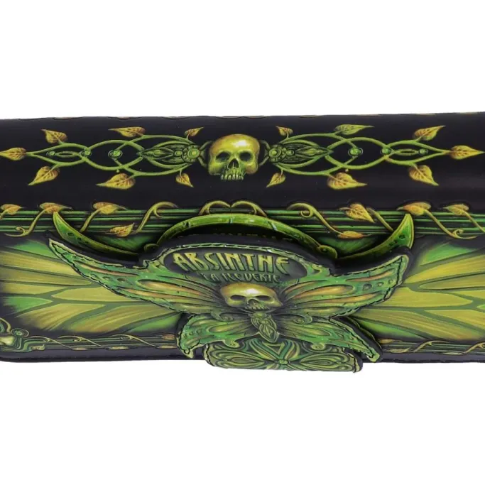 Nemesis Now Absinthe La Fee Verte Embossed Purse