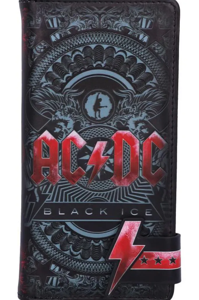 Nemesis Now ACDC Black Ice Embossed Purse