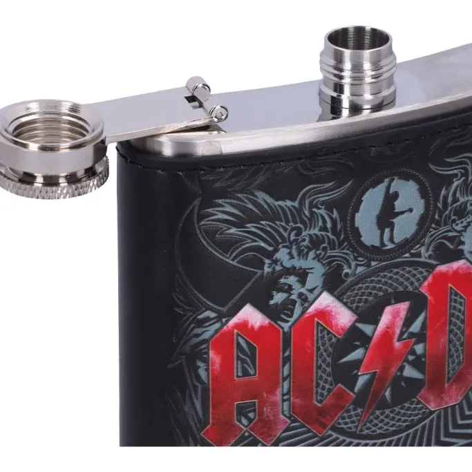 Nemesis Now ACDC Black Ice Hip Flask