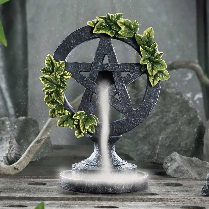 Nemesis Now Aged Pentagram Backflow Incense Burner