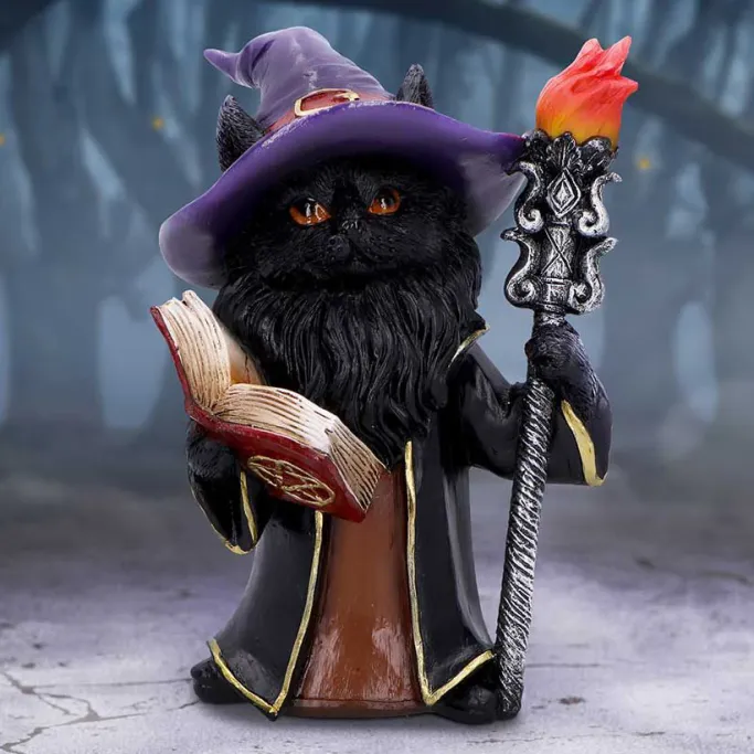 Nemesis Now Albus Wizard Cat Figurine