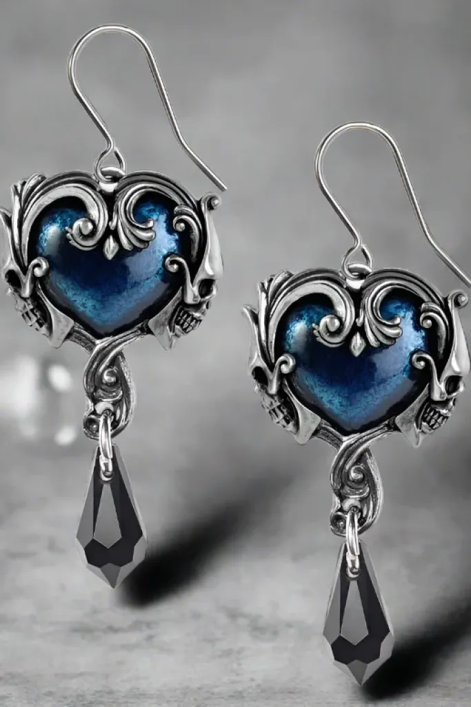 Alchemy Gothic Alchemy Affaire du Coeur Earrings E414