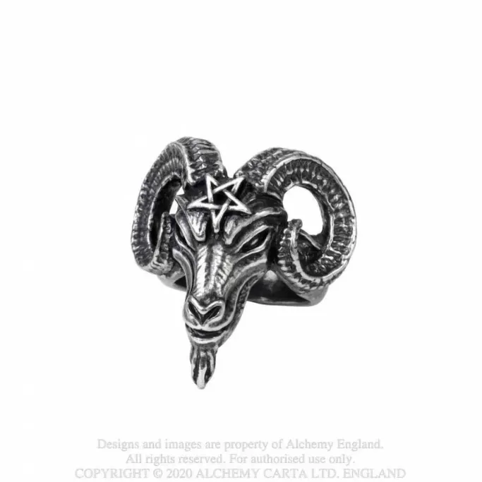 Alchemy Gothic Alchemy Baphomet Ring