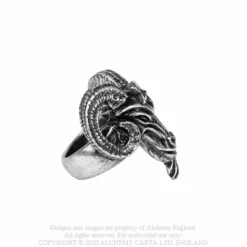 Alchemy Gothic Alchemy Baphomet Ring