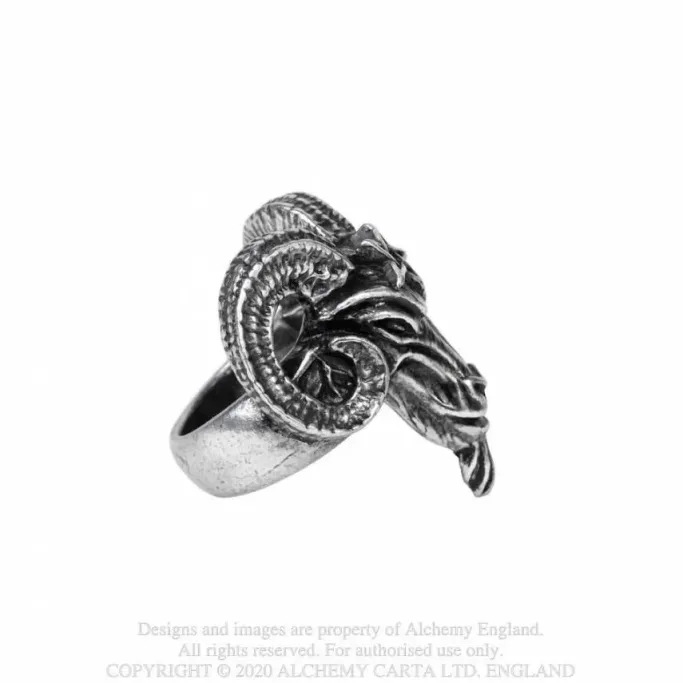 Alchemy Gothic Alchemy Baphomet Ring