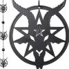 Alchemy Gothic Alchemy Baphomet Wind Chime