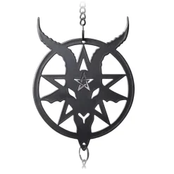Alchemy Gothic Alchemy Baphomet Wind Chime