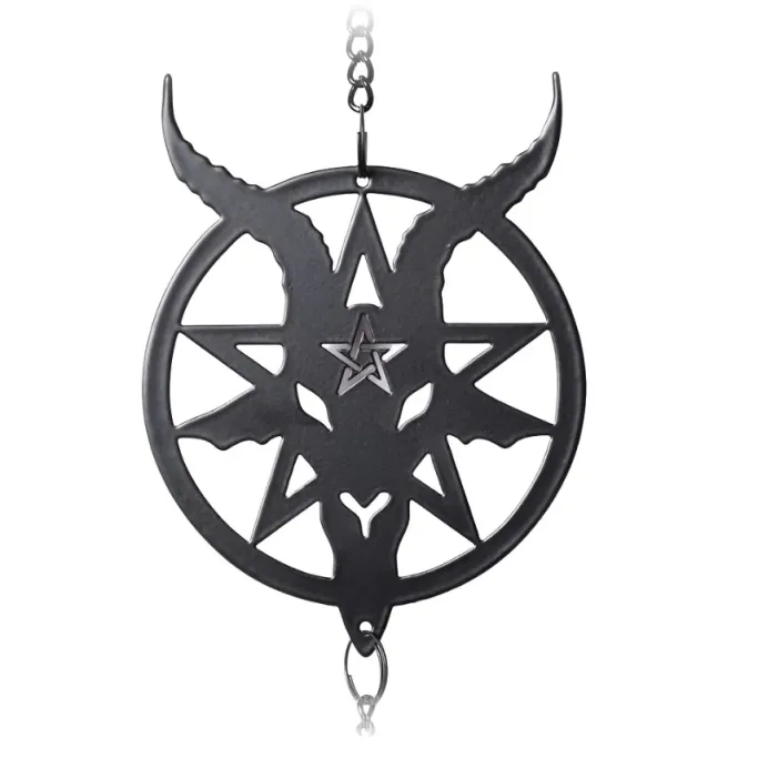 Alchemy Gothic Alchemy Baphomet Wind Chime