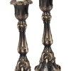 Alchemy Gothic Alchemy Baroque Candlesticks Pair