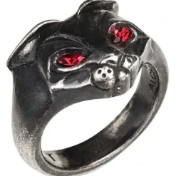 Alchemy Gothic Alchemy Bastet Goddess Ring R224