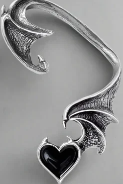 Alchemy Gothic Alchemy Bat Blacksoul Earwrap