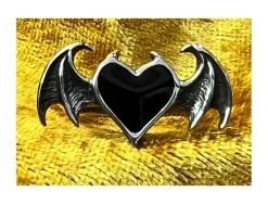 Alchemy Gothic Alchemy Bat Blacksoul Ring