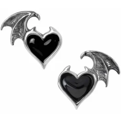 Alchemy Gothic Alchemy Bat Blacksoul Studs