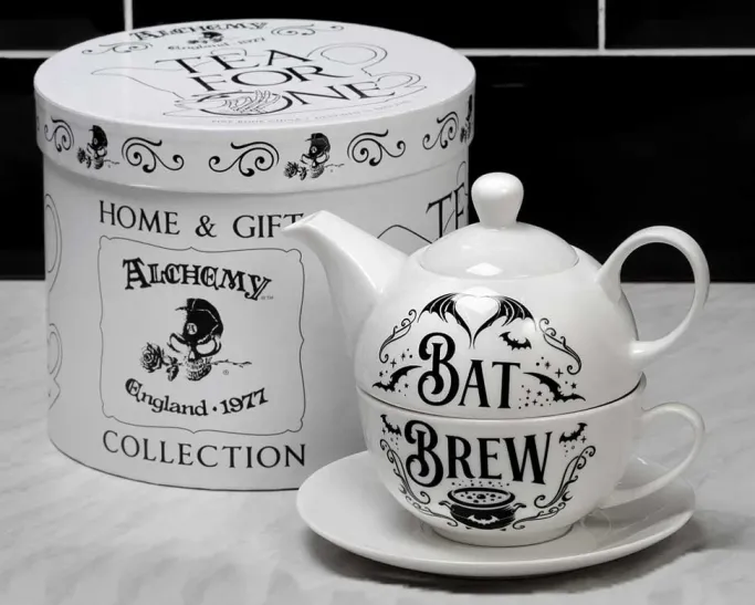 Alchemy Gothic Alchemy Bat Brew Tea Set