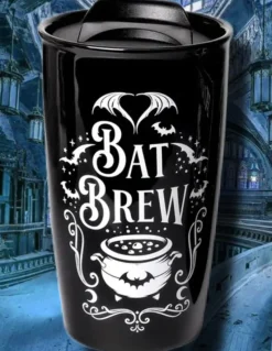 Alchemy Gothic Alchemy Bat Brew Travel Mug