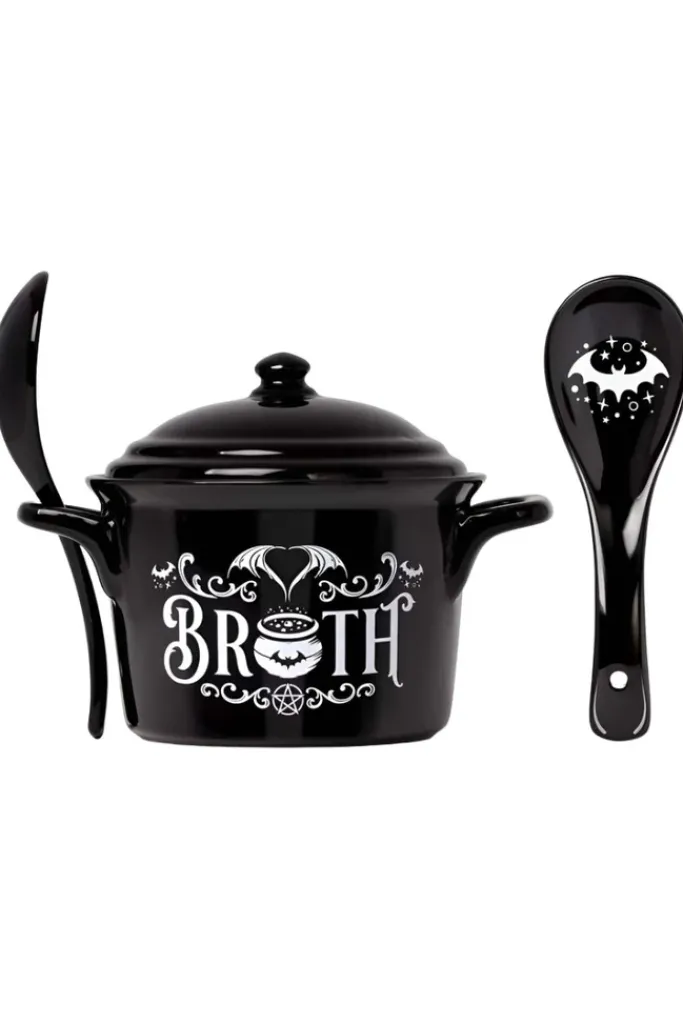 Alchemy Gothic Alchemy Bat Broth Soup Bowl