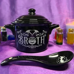 Alchemy Gothic Alchemy Bat Broth Soup Bowl