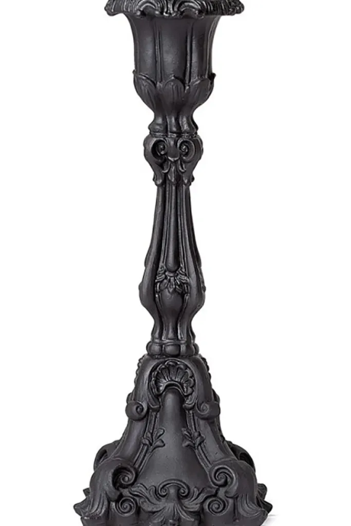 Alchemy Gothic Alchemy Black Baroque Candlestick