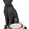 Alchemy Gothic Alchemy Black Cat T-Light Holder
