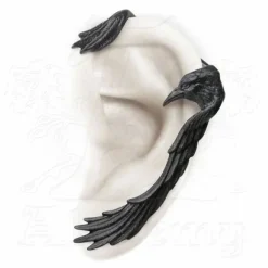 Alchemy Gothic Alchemy Black Familiar Earwrap E355