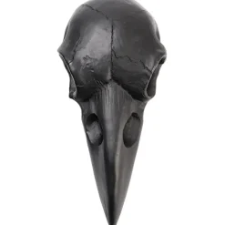 Alchemy Gothic Alchemy Black Raven Skull Hand Mirror