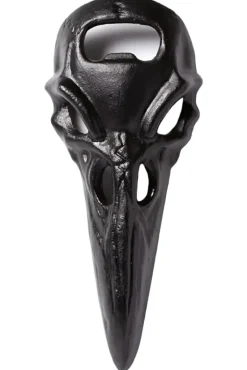 Alchemy Gothic Alchemy Black Raven Skull Bottle Opener
