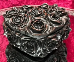 Alchemy Gothic Alchemy Black Rose Heart Box