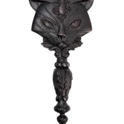 Alchemy Gothic Alchemy Black Sacred Cat Hand Mirror