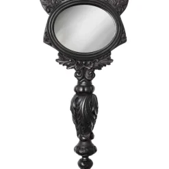 Alchemy Gothic Alchemy Black Sacred Cat Hand Mirror