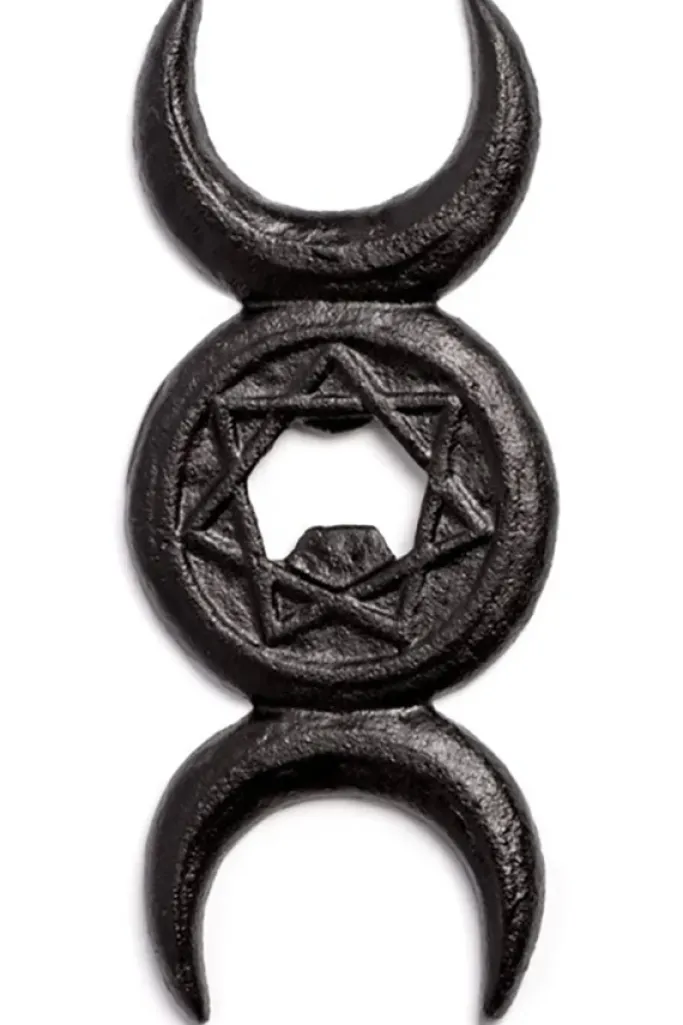 Alchemy Gothic Alchemy Black Triple Moon Bottle Opener