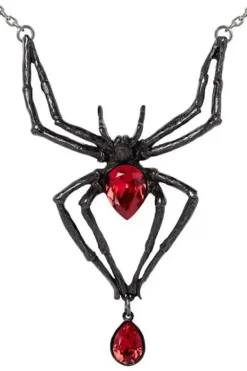 Alchemy Gothic Alchemy Black Widow Necklace