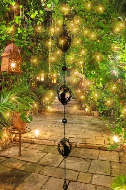Alchemy Gothic Alchemy Cat Silhouette Wind Chime
