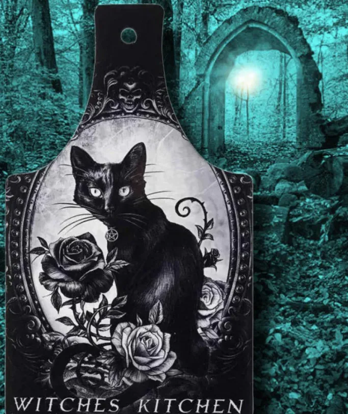 Alchemy Gothic Alchemy Cats Kitchen Chopping Board