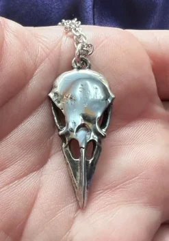 Alchemy Gothic Alchemy Coeur Crane Necklace