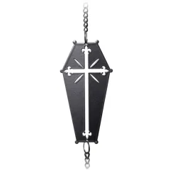 Alchemy Gothic Alchemy Coffin Cross Wind Chime