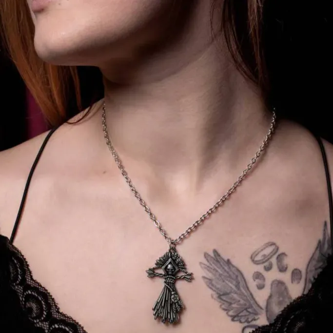 Alchemy Gothic Alchemy Corn Witch Pendant
