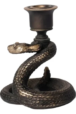 Alchemy Gothic Alchemy Death Rattle Candlestick Pair