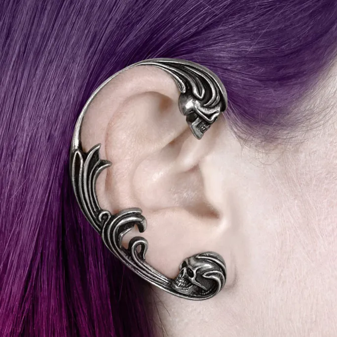 Alchemy Gothic Alchemy Deces de Rocaille Ear Wrap