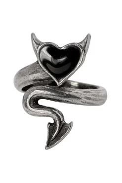 Alchemy Gothic Alchemy Devil Heart Ring